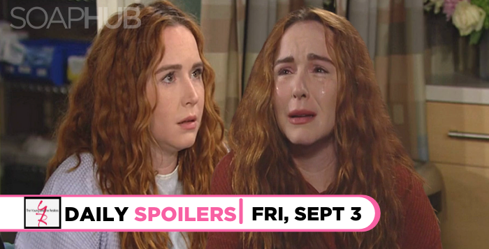 Y&R spoilers for Friday, September 3, 2021