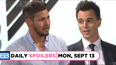 B&B Spoilers for September 13: The Spencer Brothers Check In