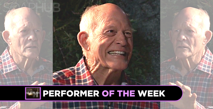Max Gail General Hospital Performer of the week for GH