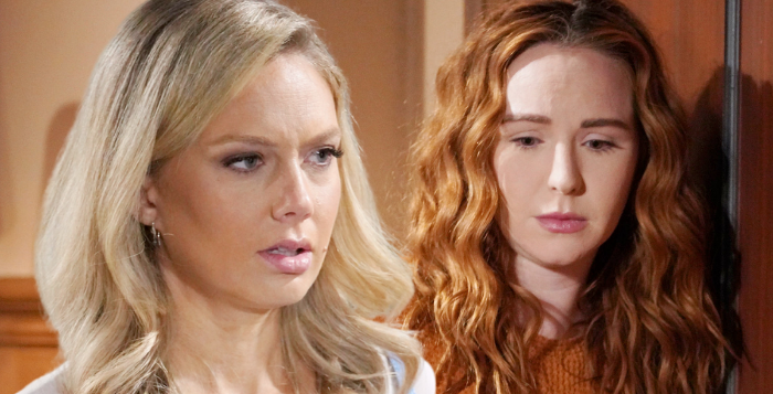 Abby Newman and Mariah Copeland on The Young and the Restless