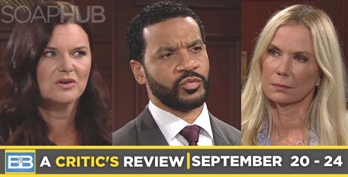 The Bold and the Beautiful A Critic's Review