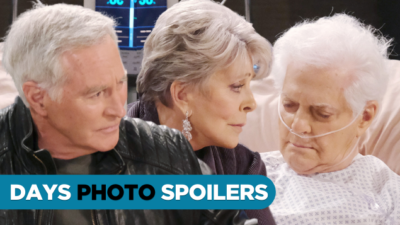 DAYS Spoilers Photos: Doug Williams Struggles To Tell His Story