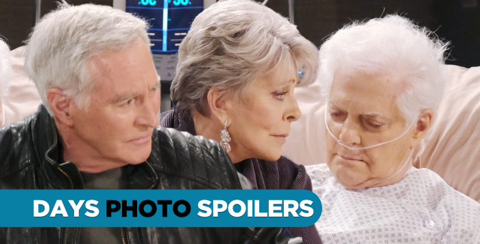 DAYS Spoilers Photos: Doug Williams Struggles To Tell His Story