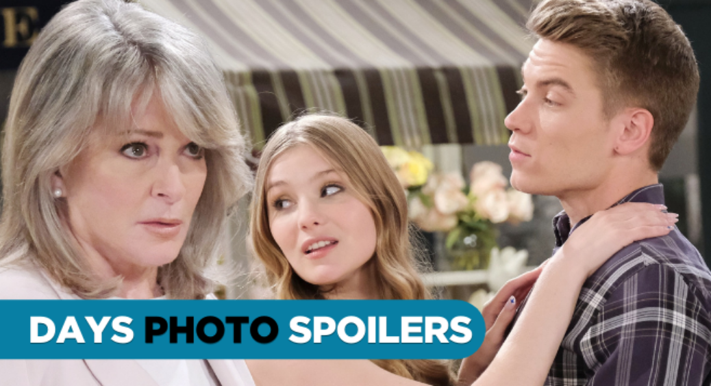 DAYS Spoilers Photos: Young Love, Hot Lust, and Dark Players