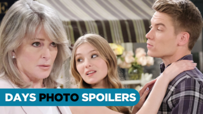 DAYS Spoilers Photos: Young Love, Hot Lust, and Dark Players