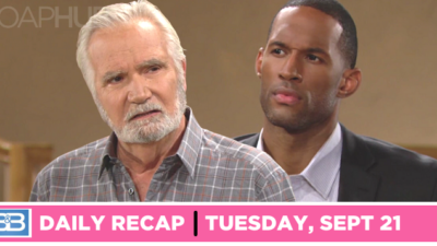 The Bold and the Beautiful Recap: Eric Gave Carter Some Boundaries