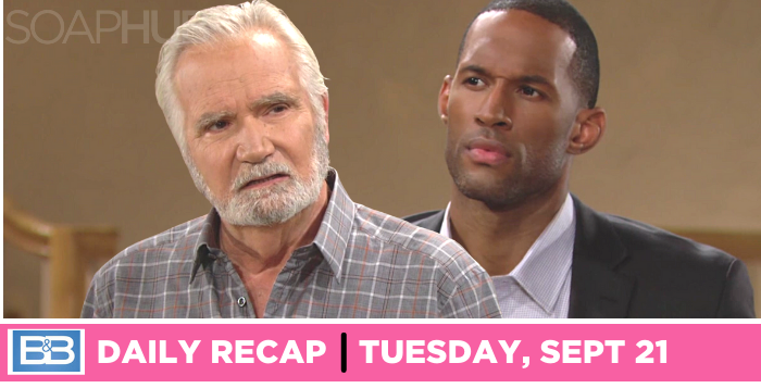 The Bold and the Beautiful recap for Tuesday, September 21, 2021