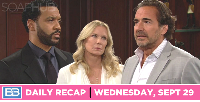 The Bold and the Beautiful recap for Wednesday, September 29, 2021