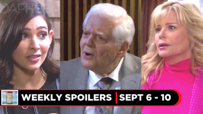 DAYS Spoilers for Week of September 6: Ailments, Revenge, and Disaster