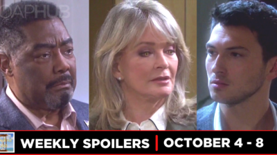 DAYS Spoilers for the Week of October 4: Blackmail and A Proposal