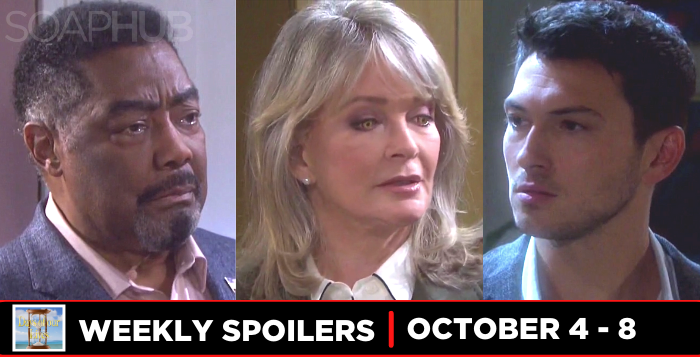 DAYS spoilers for October 4 – October 8, 2021
