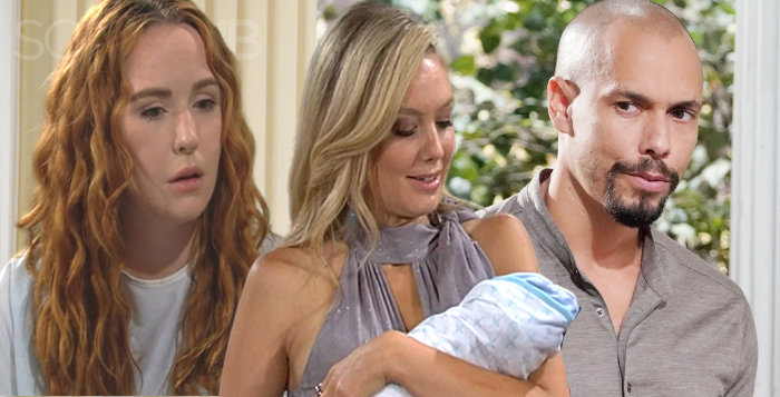 The Young and the Restless Baby Mama Name Drama Abby, Mariah and Devon