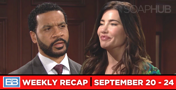 The Bold and the Beautiful Recaps September 20 - 24