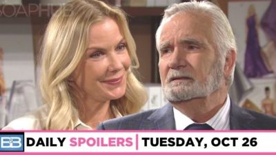 B&B Spoilers for October 26: Brooke Logan Forrester Meddles…Again