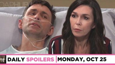 GH Spoilers For October 25: Will Anna Stun Valentin With Three Words?