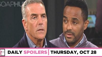 Y&R Spoilers for October 28: Will Nate Have Better News For Ashland?