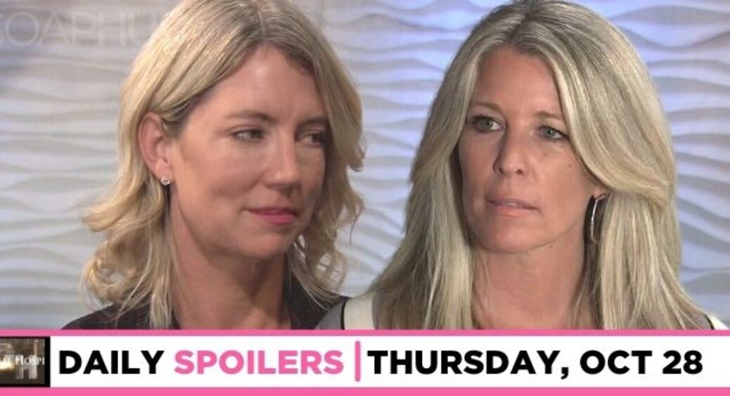 GH Spoilers For October 28: Nina Shocks Carly With Her Take On Sonny