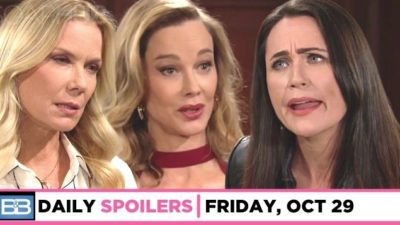 B&B Spoilers for October 29: The Logans Push Quinn Over The Edge