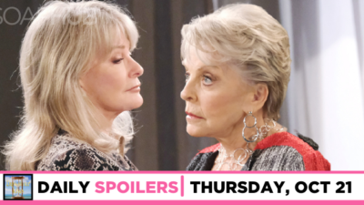 DAYS Spoilers For October 21: Julie Is Hellbent On Seeing Doug