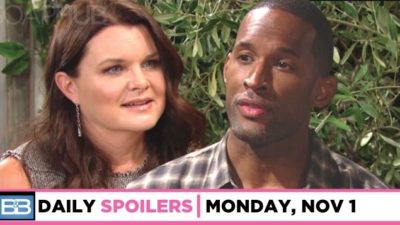 B&B Spoilers for November 1: Carter and Katie Comfort Each Other