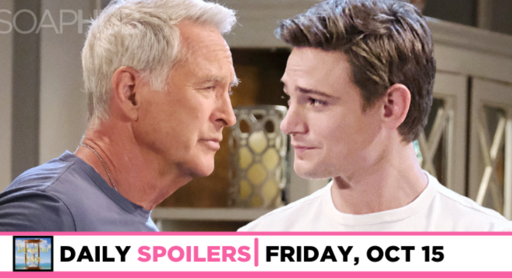 DAYS Spoilers For October 15: John Has A Devil of A Time With Johnny