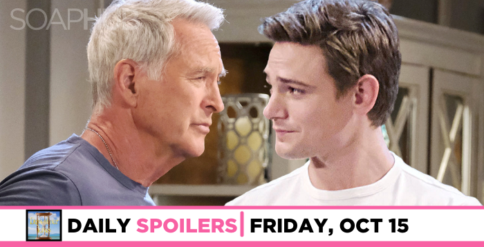 DAYS spoilers for Friday, October 15, 2021