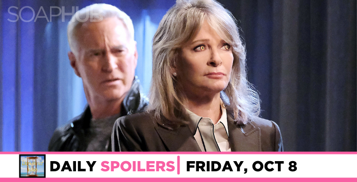 DAYS spoilers for Friday, October 8, 2021
