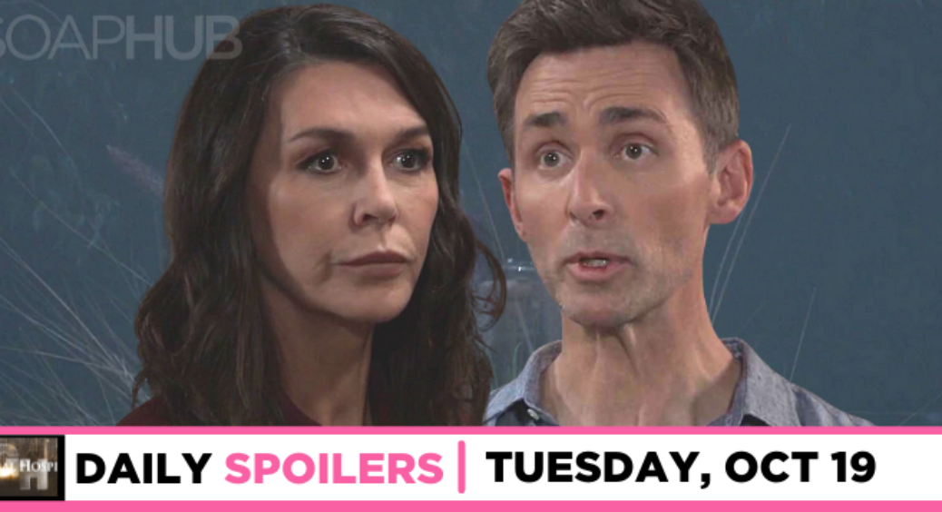 GH Spoilers For October 19: A Stricken Anna Comes To Valentin’s Aid