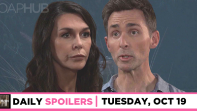 GH Spoilers For October 19: A Stricken Anna Comes To Valentin’s Aid