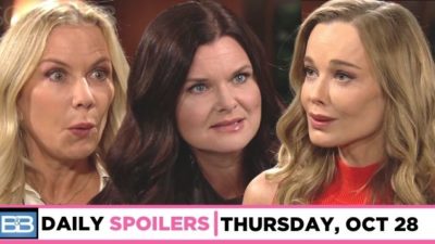 B&B Spoilers for October 28: Donna Logan Shares A Sizzling Secret