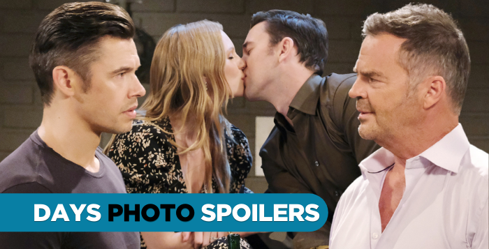 DAYS Spoilers Xander Cook, Abigail Deveraux, Chad DiMera, and Justin Kiriakis on Days of our Lives