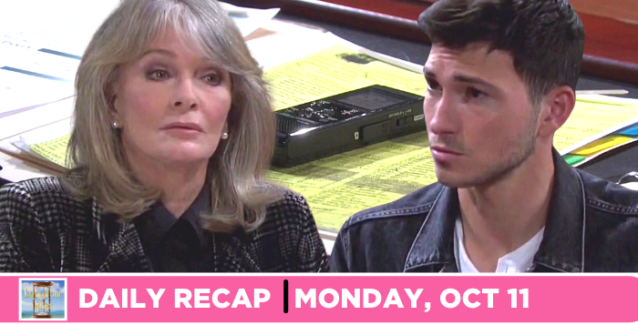 Days of our Lives recap for Monday, October 11, 2021