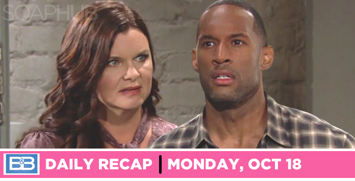 The Bold and the Beautiful recap for Monday, October 18, 2021