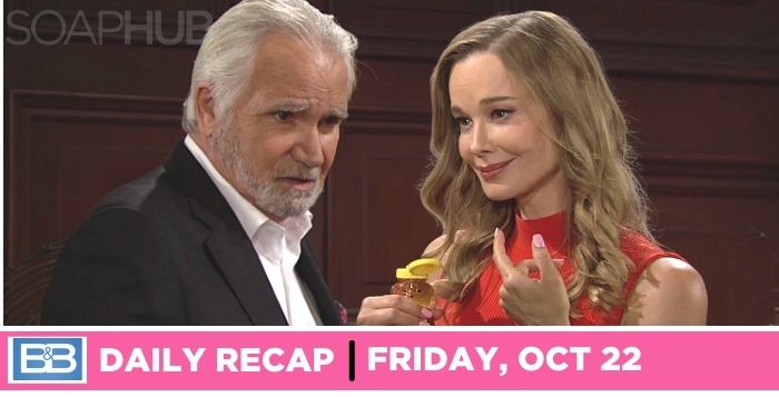 The Bold and the Beautiful recap for Friday, October 22, 2021