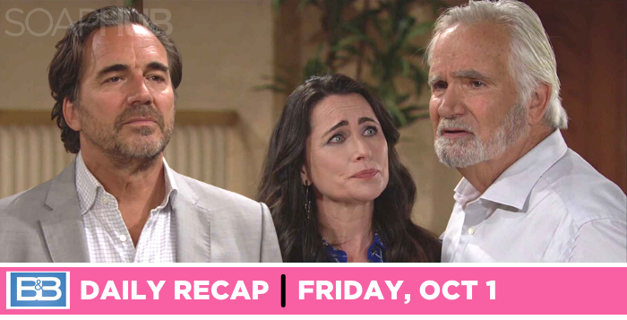 The Bold and the Beautiful recap for Friday, October 1, 2021