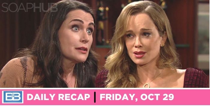 The Bold and the Beautiful recap for Friday, October 29, 2021