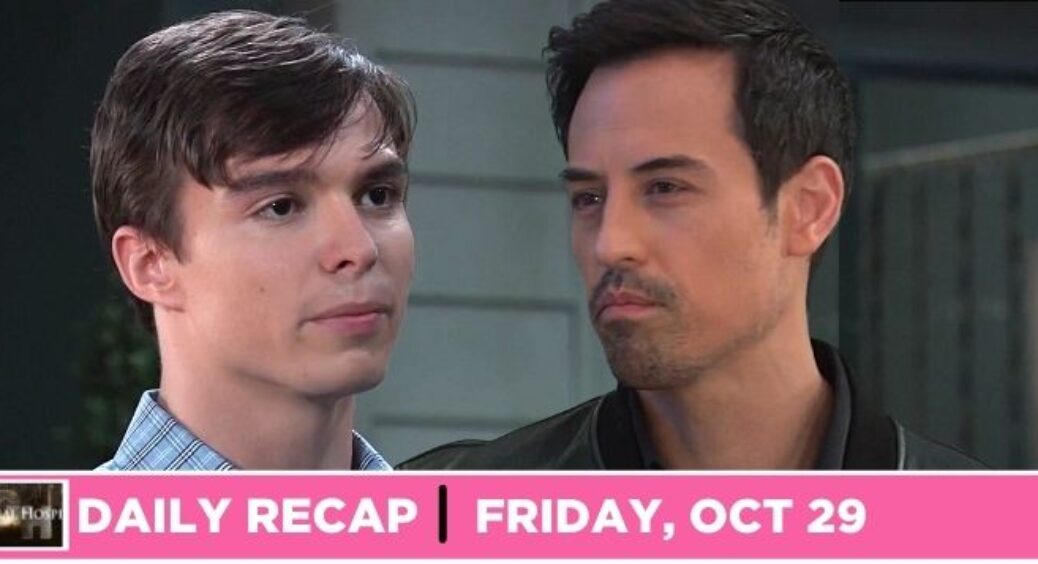 General Hospital Recap: Spencer Confronts Nikolas About Hayden