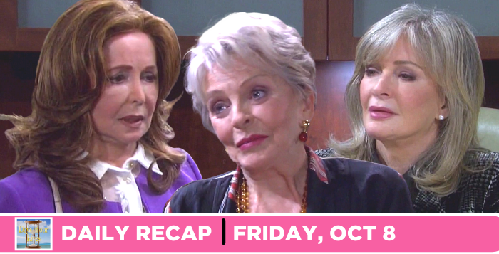 Days of our Lives recap for Friday, October 8, 2021
