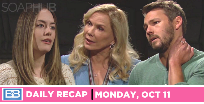 The Bold and the Beautiful recap for Monday, October 11, 2021
