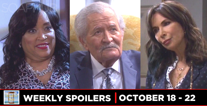 DAYS spoilers for October 18 – October 22, 2021