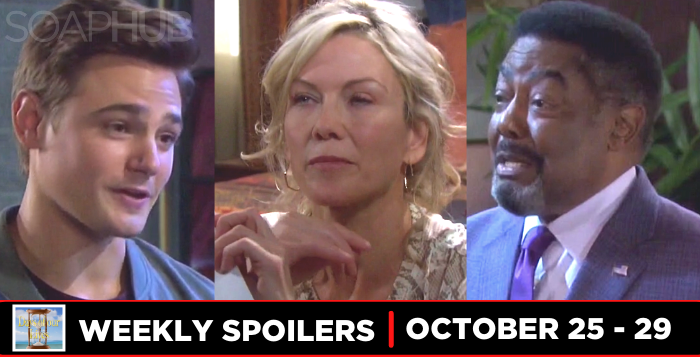 DAYS spoilers for October 25 – October 29, 2021