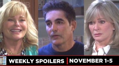 DAYS Spoilers for the Week of November 1: Surprises, Betrayal, and Ghosts