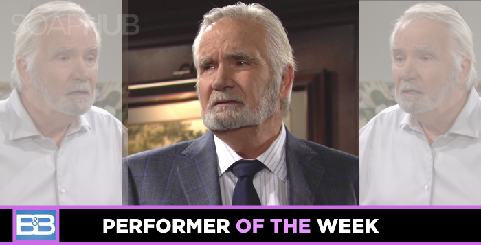 John McCook The Bold and the Beautiful Performer of the Week