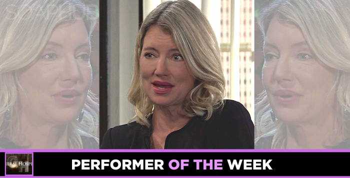 Cynthia Watros Performer of the Week for GH