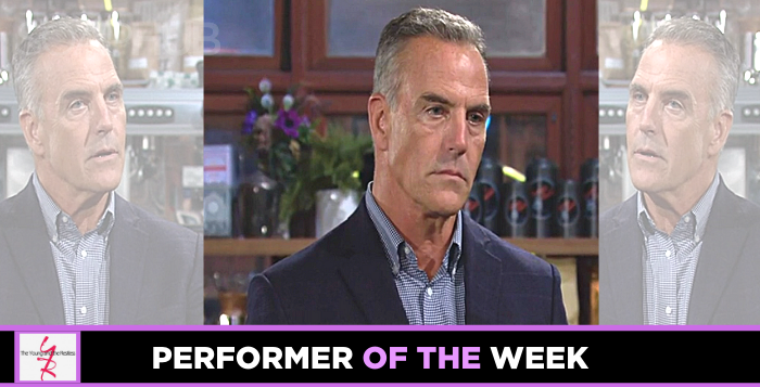 Richard Burgi The Young and the Restless Performer of the Week