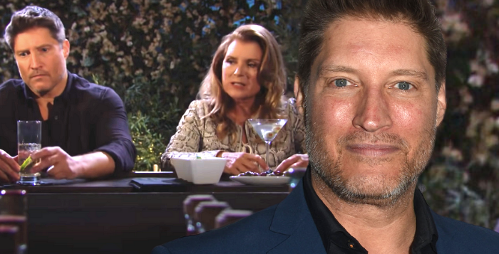 Sean Kanan as Deacon Sharpe and Kimberlin Brown as Sheila Carter on The Bold and the Beautiful