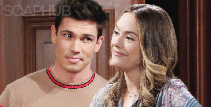 The Bold and the Beautiful Finn and Hope Logan Spencer
