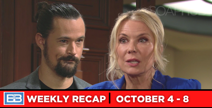 The Bold and the Beautiful recaps for October 4 – October 8, 2021