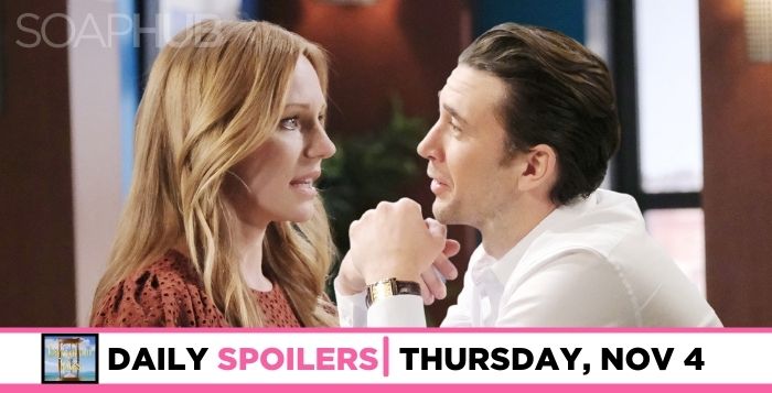 DAYS spoilers for Thursday, November 4, 2021