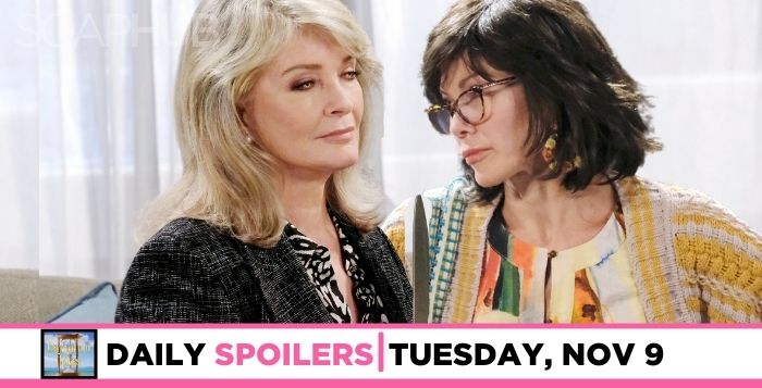 DAYS spoilers for Tuesday, November 9, 2021